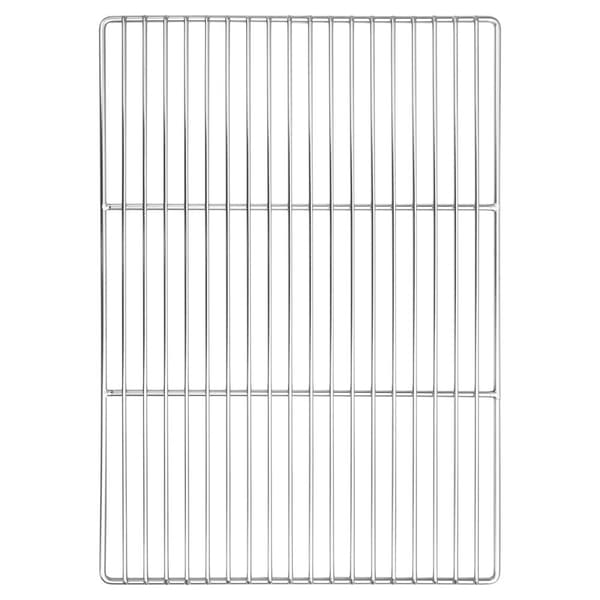 BBQ Grillgaller med Handtag Rektangulär 50x35 cm Rostfritt Stål