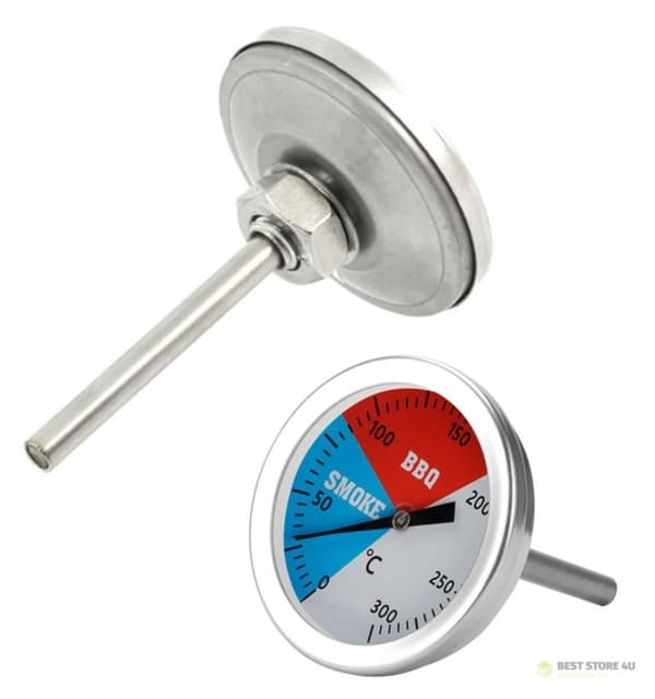 AG254D 2-i-1-grillröktermometer