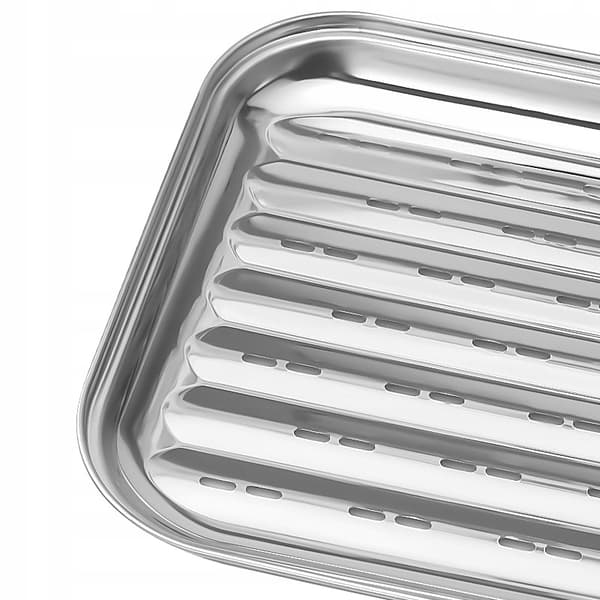 GRILLPLÅT Återanvändbar TJOCK 4MM STÅLGRILL