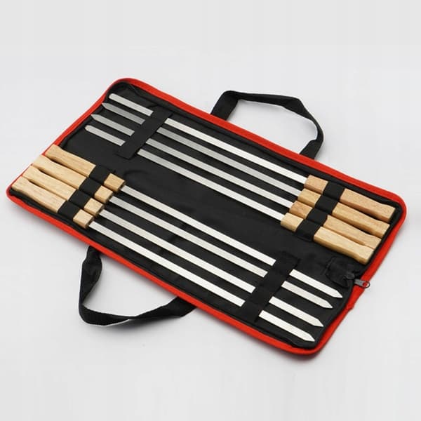 KÖTTSPETT GRILLSPETT 8 ST PÅSE MASSIVT TRÄ
