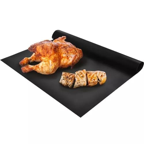 OBOSOE 5-pak non-stick grillmåtter, brandsikre, 33x40 cm til grill og ovn
