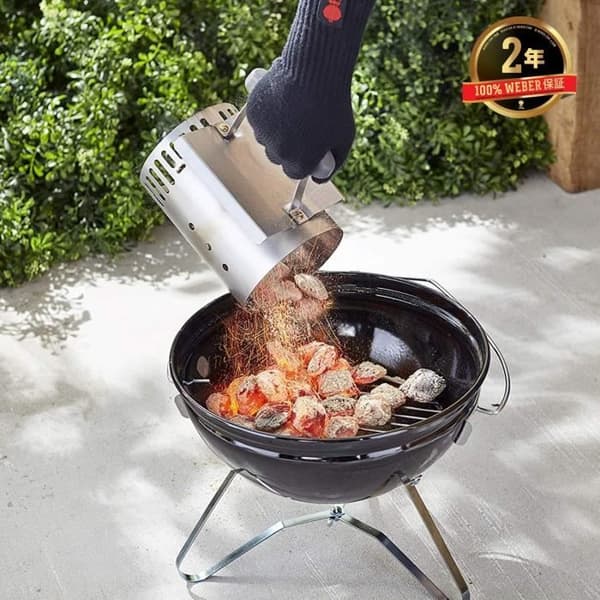 WEBER Rapidfire Ignition-eldstad för Smokey Joe och Go-Anywhere