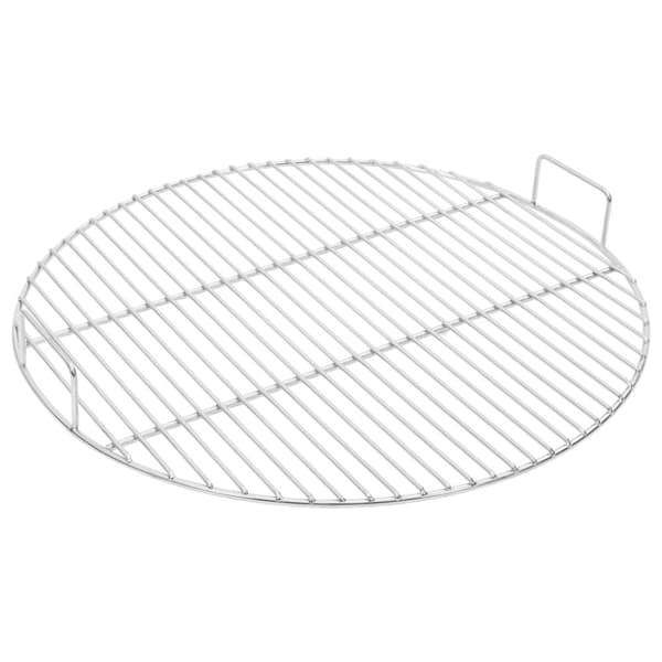 Grillgaller med handtag runt Ø54 cm 304 rostfritt stål