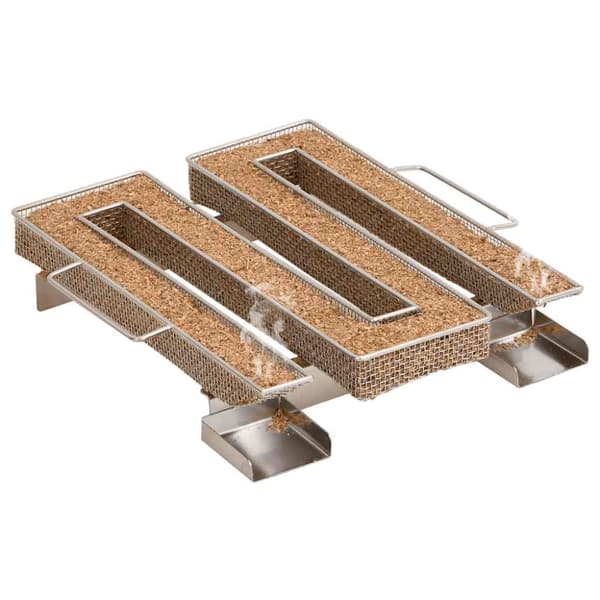 Kallröksgenerator 4-sidig 22,5 cm rostfritt stål