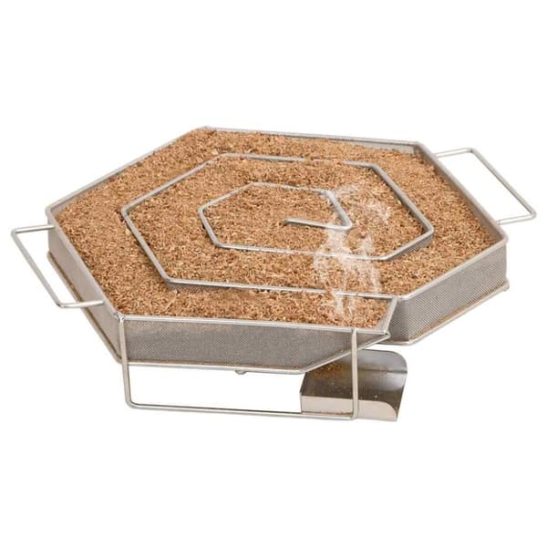 Kallröksgenerator 6-sidig 22,5 cm rostfritt stål