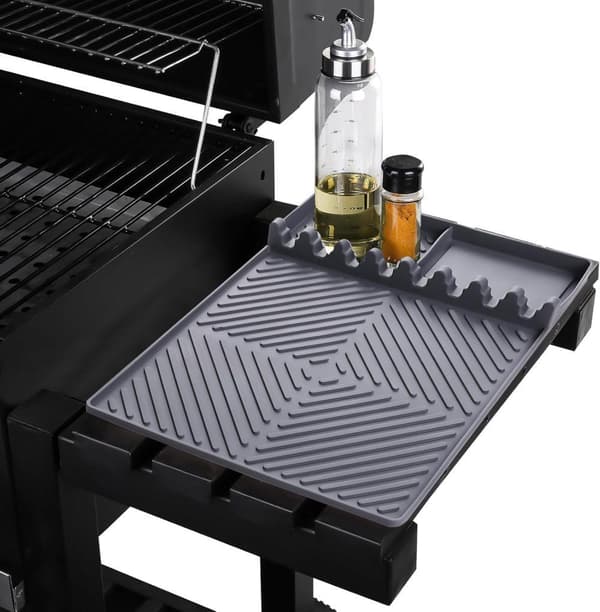 Lollanda Utomhus silikongrillmatta – halkfri och värmetålig, passar grillens sidobord, köksbänkar och som bakplåtsmatta
