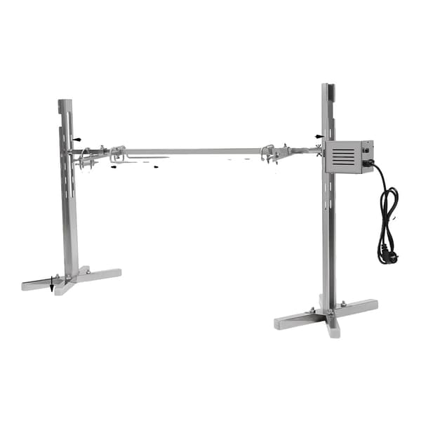 Elektrisk BBQ Rotisserie Grill, Justerbar Höjd, 40 kg Kapacitet,SOM VISAT