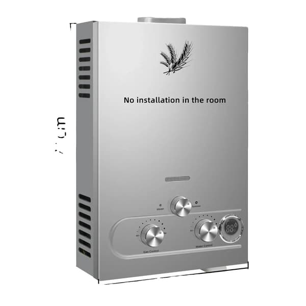 Varmvattenberedare, flera volymalternativ, olika värmeeffekter, öppen och tvångsventilerad avgastyp,32KW  16L