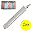 Miniatyrbild 1 av 2: Infraröd Gas BBQ-brännare, Kompakt Storlek 57X9.5cm, Hållbar Metall och Keramisk Konstruktion,57X9,5cm