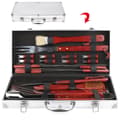 Miniatyrbild 3 av 4: BBQ-verktygset, 18-delars verktygset, hållbart rostfritt stål, bärbar förvaringsväska