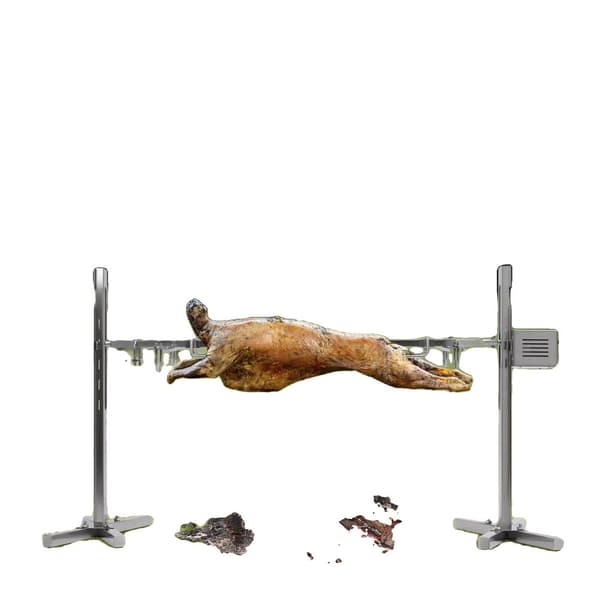 Sähkögrilli Roottoripakkaus, 30kg Maksimikuorma, Ruostumaton teräs