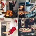 Miniatyrbild 6 av 8: Lollanda Svart Grillmatta, Ugnsmatta, Bakningsmatta - Non Stick - 40x33cm