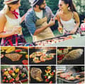 Miniatyrbild 7 av 8: Lollanda Svart Grillmatta, Ugnsmatta, Bakningsmatta - Non Stick - 40x33cm