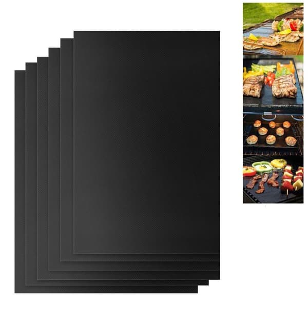 Moorle Non Stick Grillmatta Ugnsmatta & Bakningsmatta - Non Stick 40x50cm 6 pack