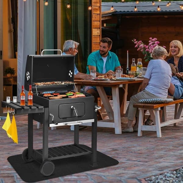 OBOSOE Brandsikker og varmebestandig grillmåtte/grilltilbehør