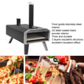 Miniatyrbild 3 av 4: Vedeldad pizzaugn, 12-tums storlek, lätt att montera