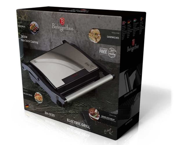 Elektrisk Grill Brödrost Berlinger Haus Bh-9139 Lumarko!