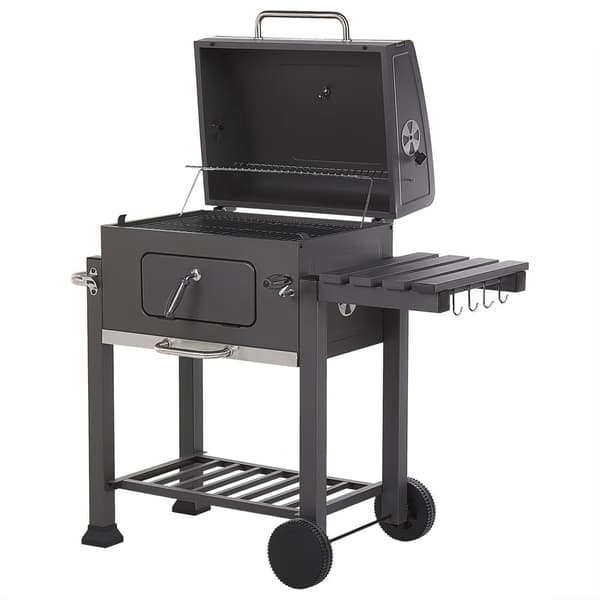 Grå kolgrill PAVLOF Lumarko! Svart