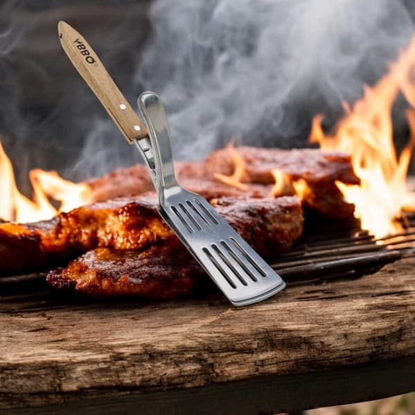 Spatel och grilltång BBQ 2i1 489330 Lumarko!