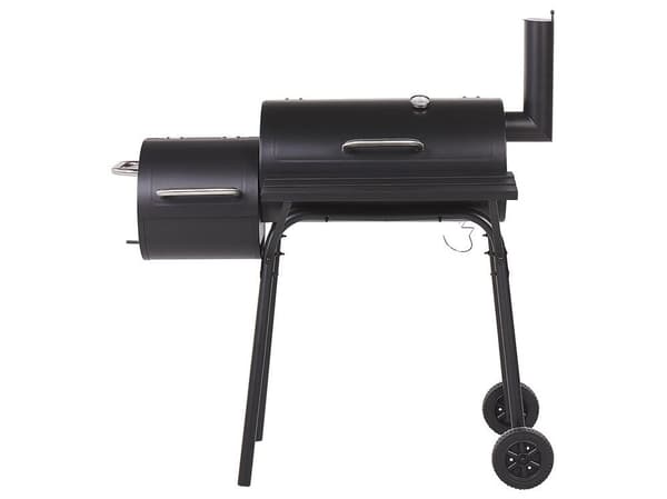 Kolgrill med rökhus svart KATLA Lumarko!
