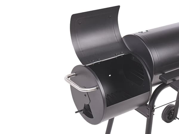 Kolgrill med rökhus svart KATLA Lumarko!