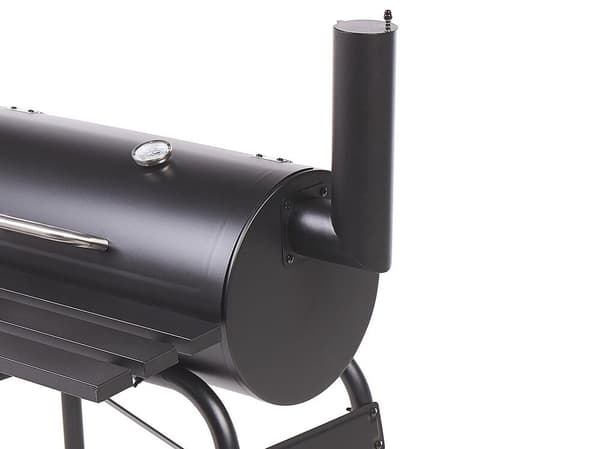 Kolgrill med rökhus svart KATLA Lumarko!