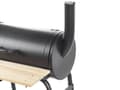 Miniatyrbild 8 av 10: Kolgrill med rökhus svart SATAH Lumarko!