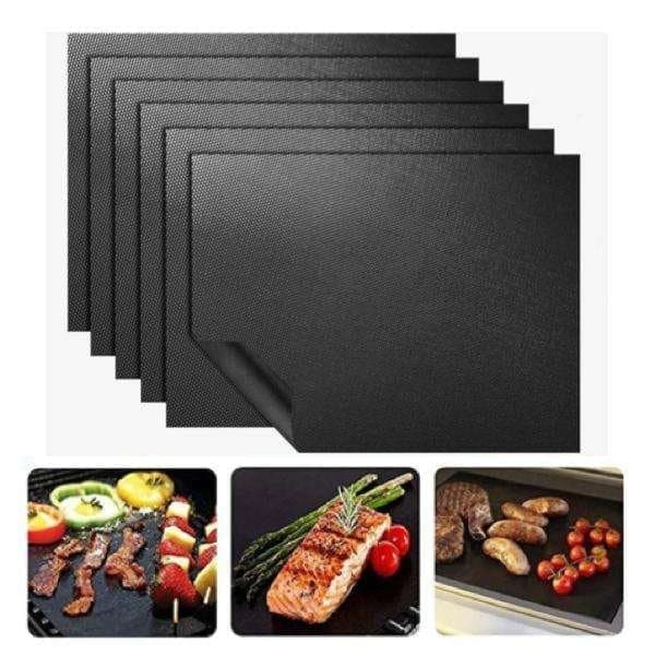 OBOSOE 3/6/9-pack Grillmatta, Ugnsmatta, Bakningsmatta - Non Stick - 40x33cm