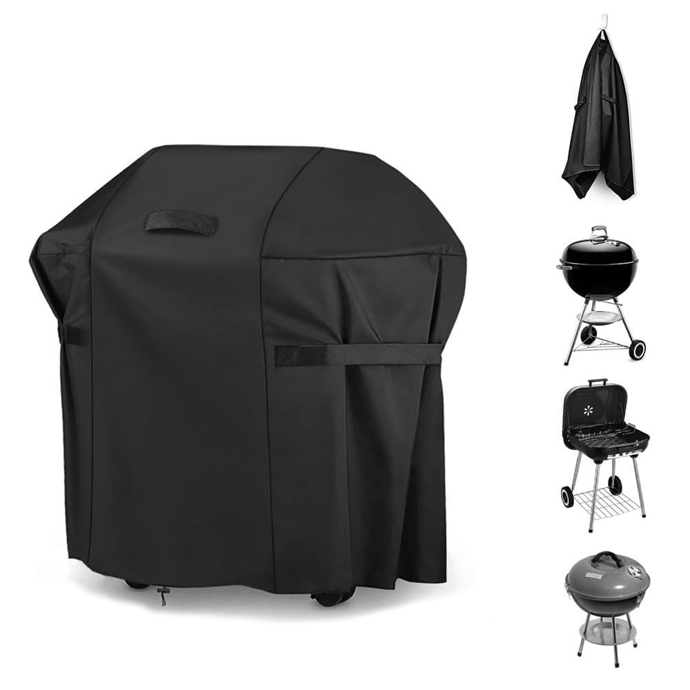 Heavy Duty BBQ Cover Vattentätt Patio Barbecue Grill Cover Förvaring UV-skydd