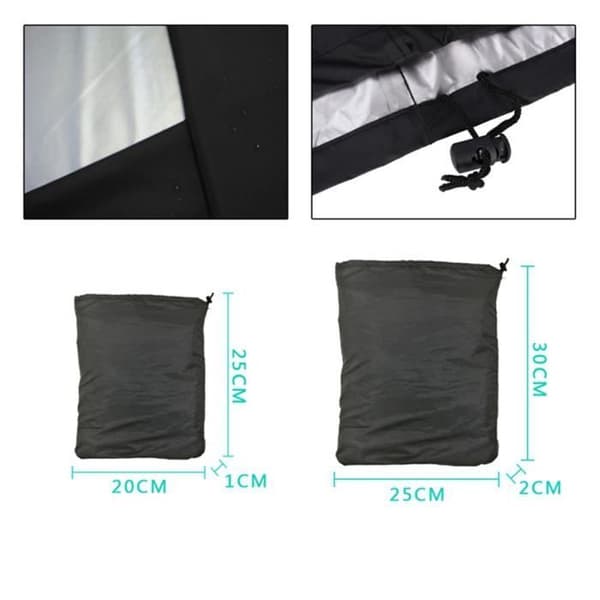ZEROFEEL®170x60x117CM Grillskydd BBQ Vattentätt Dammtätt regntätt skydd