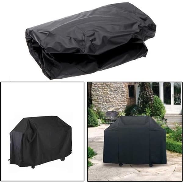 Hicollie® Trädgårdsuteplats Grillöverdrag Presenningsöverdrag BBQ Gasgrill Rökskydd Vattentät Storlek S - 145*61*117cm