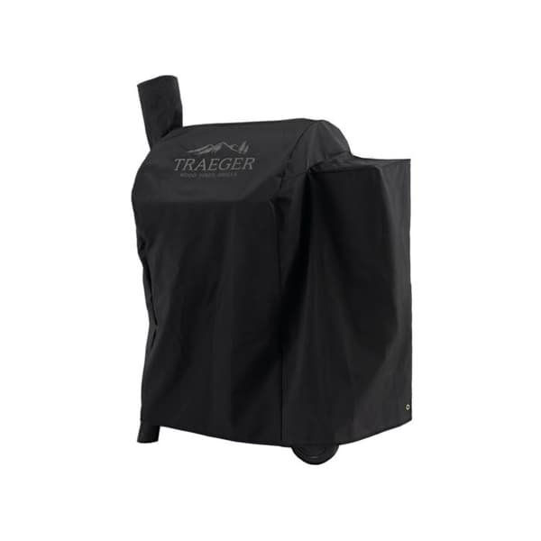 Barbecueöverdrag - TRAEGER - PRO 575 - Grå - Mått 104x69x135 cm - Skydd i alla väder.