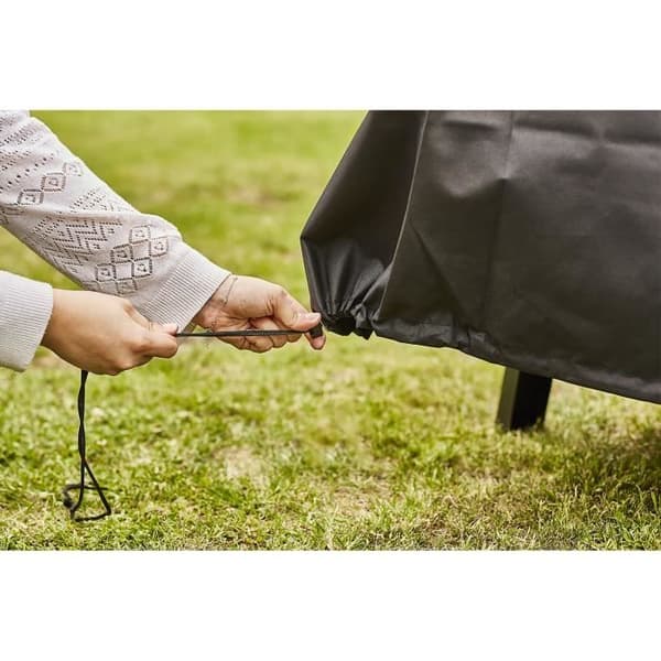 Grillöverdrag - COOK'IN GARDEN - L 125 x D 60 x H 80 cm - Vattenavvisande och vattentät polyester