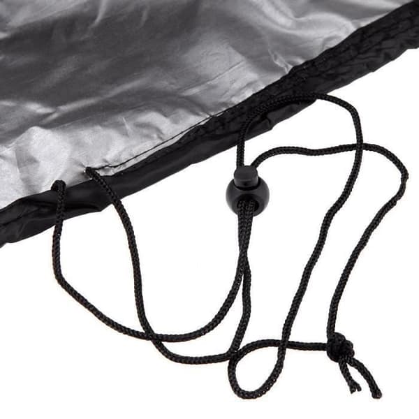 Vattentät Anti-UV / Anti-fukt grillskydd - Svart - 145x61x117cm - Polyeten