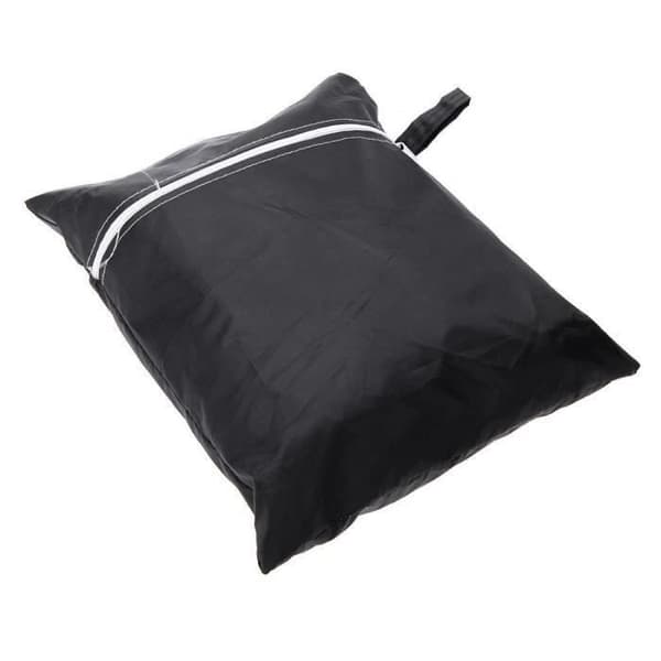 Vattentät Anti-UV / Anti-fukt grillskydd - Svart - 145x61x117cm - Polyeten