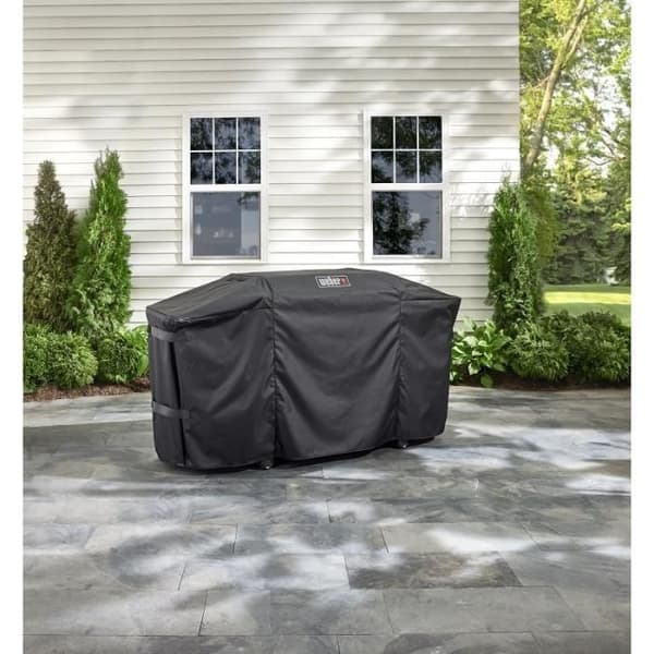 Överdrag till plancha - WEBER - 76 cm - Svart - Polyester - Väderskydd