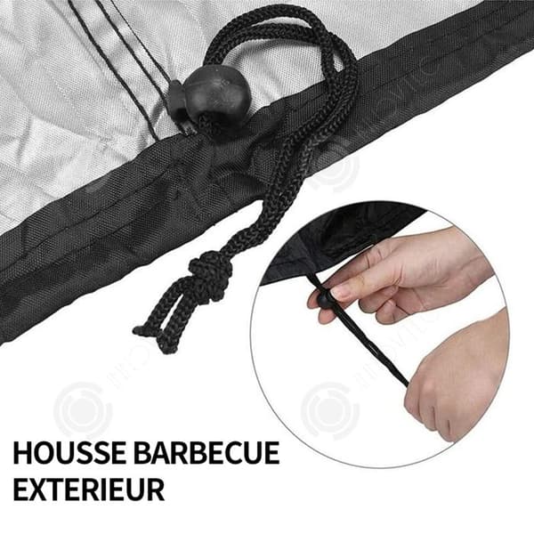 INN Grillskydd 77x58cm grillskydd anti-vind anti-UV anti-vatten anti-fukt dammtätt utomhus grillskydd svart