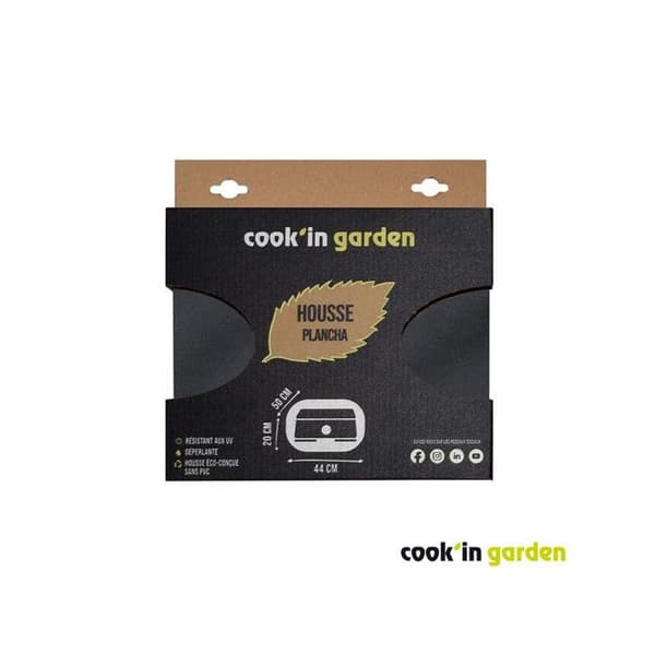 Skyddshuv - Cook In Garden - COV001 - Polyester 100% - Svart - 42x45x20cm