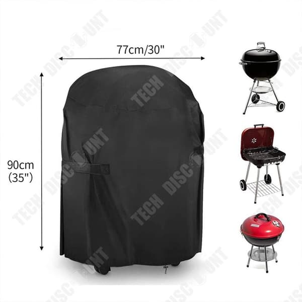 Runt grillskydd 77*90cm Praktiskt grillskydd Vattentätt Regn Dammtät möbel Solskyddsskydd