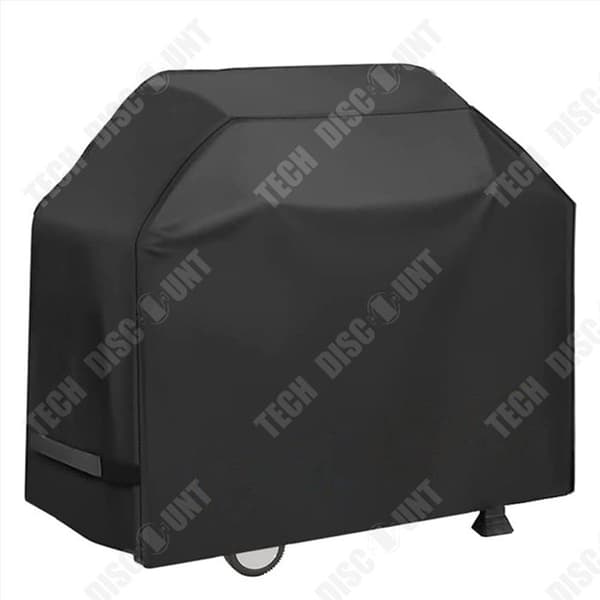 TD Utomhusgrillskydd 170x61x117cm UV Vattentätt Rivbeständigt hopfällbart solskyddsskydd Svart