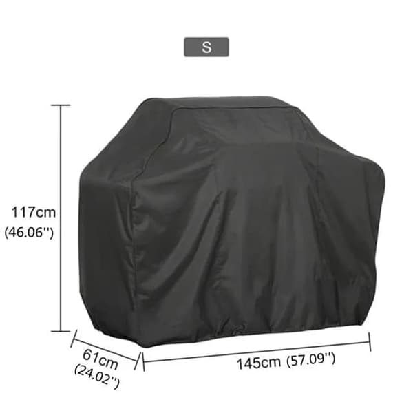 Havegrilldæksel, vandtæt grilldæksel Universal Model 145 x 61 x 117cm