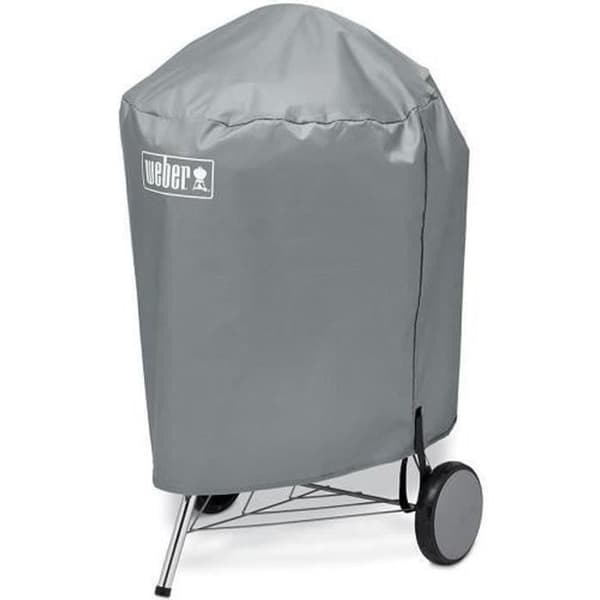 Överdrag till Weber kolgrill - Ø57 cm - Polyester - Grå