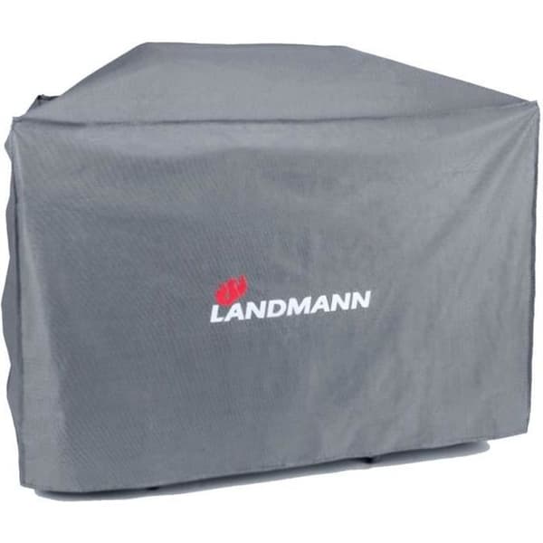 Överdrag till LANDMANN XL grill i grå plast
