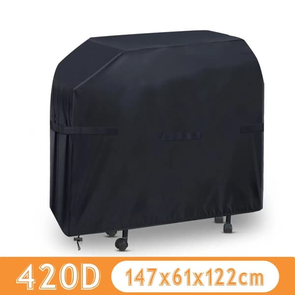 Grillovertræk 147x61x122cm – Vandtæt 420D Oxford, UV-beskyttelse og vindafvisende