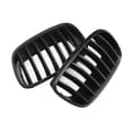 Miniatyrbillede 1 af 2: BMW X5 X6 Front Nyrerist, Mat Sort, Holdbart ABS Plast,som vist