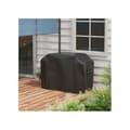 Miniatyrbild 2 av 6: Outsunny Grillöverdrag BBQ Väderbeständigt överdrag med velcro för gasgrill 124x61x91cm Oxford svart
