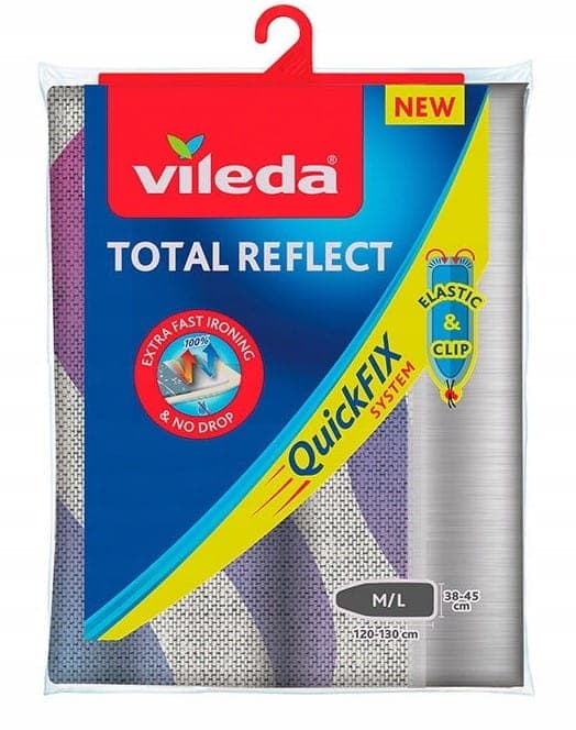 Vileda-taulun päällinen 130 cm x 45 cm harmaa
