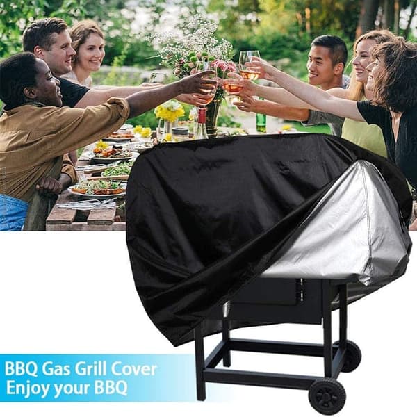 OBOSOE Grillbetræk 170x61x117 cm – beskytter mod vind og vejr, 420D Oxford-stof til gasgrill op til 4 brændere