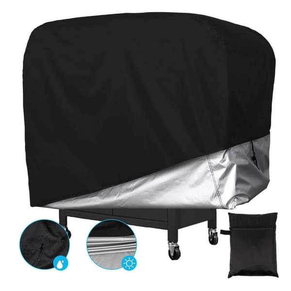 OBOSOE Grillöverdrag 170x61x117 cm – skyddar mot väder och vind, 420D Oxfordtyg för Gasolgrill upp till 4 brännare