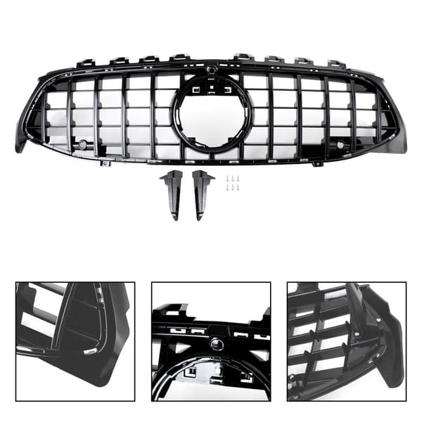 Framstötfångargrill, ABS-material, förbättrad luftflöde